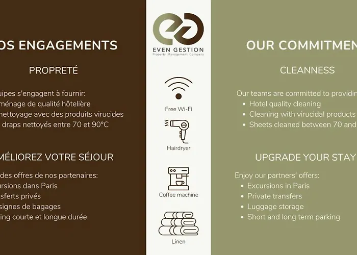 公寓 4p Calme/full Equipped/charonne/perelachese